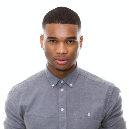 Black male model