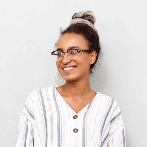 Smiling woman