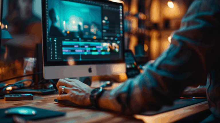 Developer using Computer